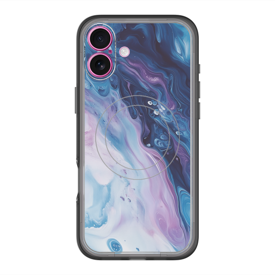 スリムプロテクションプレミアムケース with MagSafe［ Color Rain - オリジナル - Twilight Ink ］