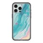 スリムプロテクションプレミアムケース with MagSafe［ Color Rain - オリジナル - Serene Wave ］