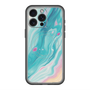 スリムプロテクションプレミアムケース with MagSafe［ Color Rain - オリジナル - Serene Wave ］