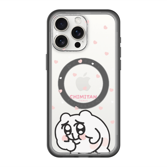 スリムプロテクションプレミアムケース with MagSafe［ ちみたん - ちみたん ］