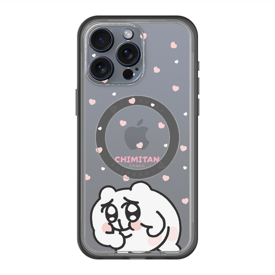 スリムプロテクションプレミアムケース with MagSafe［ ちみたん - ちみたん ］