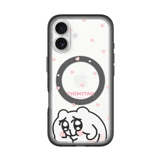 スリムプロテクションプレミアムケース with MagSafe［ ちみたん - ちみたん ］
