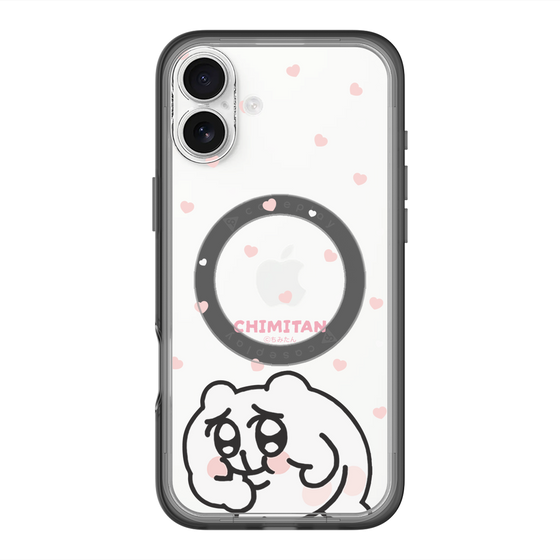 スリムプロテクションプレミアムケース with MagSafe［ ちみたん - ちみたん ］
