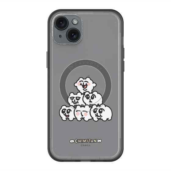 スリムプロテクションプレミアムケース with MagSafe［ ちみたん - ピラミッド ］
