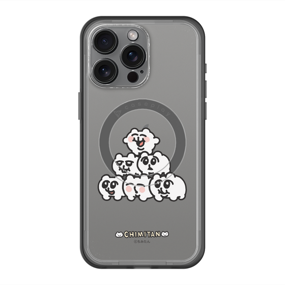 スリムプロテクションプレミアムケース with MagSafe［ ちみたん - ピラミッド ］