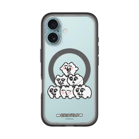 スリムプロテクションプレミアムケース with MagSafe［ ちみたん - ピラミッド ］