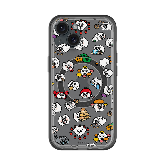 スリムプロテクションプレミアムケース with MagSafe［ ちみたん - ちみたんがいっぱい - 食べ物編 ］