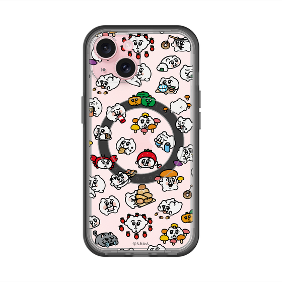 スリムプロテクションプレミアムケース with MagSafe［ ちみたん - ちみたんがいっぱい - 食べ物編 ］