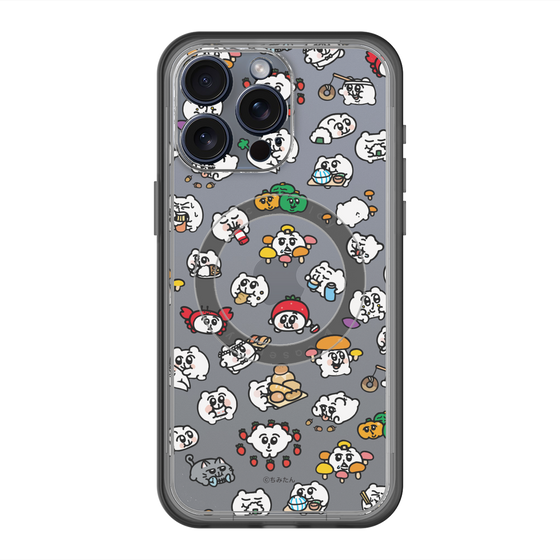 スリムプロテクションプレミアムケース with MagSafe［ ちみたん - ちみたんがいっぱい - 食べ物編 ］
