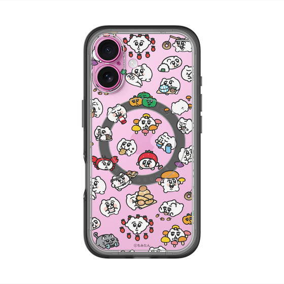 スリムプロテクションプレミアムケース with MagSafe［ ちみたん - ちみたんがいっぱい - 食べ物編 ］