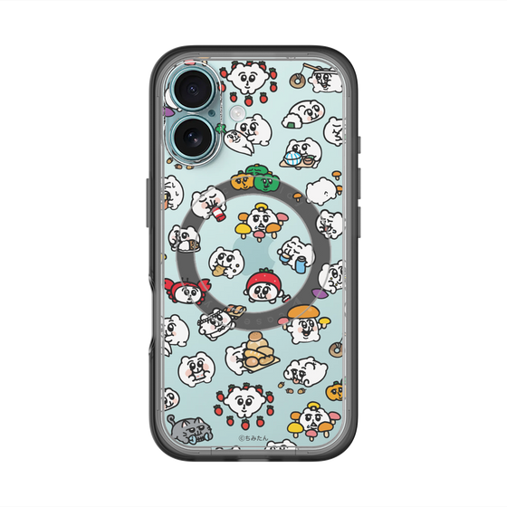 スリムプロテクションプレミアムケース with MagSafe［ ちみたん - ちみたんがいっぱい - 食べ物編 ］