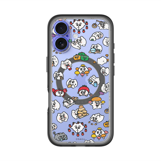 スリムプロテクションプレミアムケース with MagSafe［ ちみたん - ちみたんがいっぱい - 食べ物編 ］