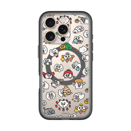 スリムプロテクションプレミアムケース with MagSafe［ ちみたん - ちみたんがいっぱい - 食べ物編 ］