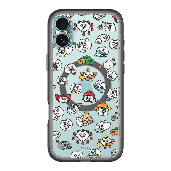 スリムプロテクションプレミアムケース with MagSafe［ ちみたん - ちみたんがいっぱい - 食べ物編 ］