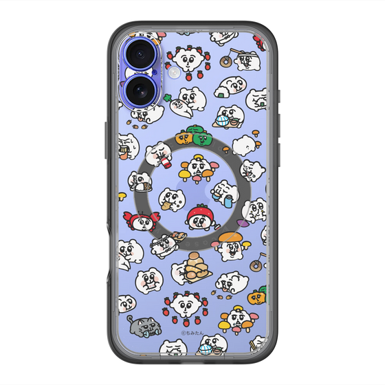 スリムプロテクションプレミアムケース with MagSafe［ ちみたん - ちみたんがいっぱい - 食べ物編 ］