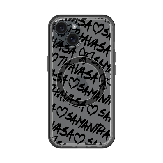 スリムプロテクションプレミアムケース with MagSafe［ Samantha Thavasa - スクリッタ - クリア ］