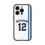 スリムプロテクションプレミアムケース with MagSafe［ 埼玉西武ライオンズ- #12 WATANABE - ホーム ］