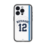 スリムプロテクションプレミアムケース with MagSafe［ 埼玉西武ライオンズ- #12 WATANABE - ホーム ］