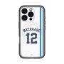 スリムプロテクションプレミアムケース with MagSafe［ 埼玉西武ライオンズ- #12 WATANABE - ホーム ］