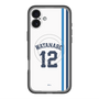 スリムプロテクションプレミアムケース with MagSafe［ 埼玉西武ライオンズ- #12 WATANABE - ホーム ］