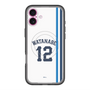 スリムプロテクションプレミアムケース with MagSafe［ 埼玉西武ライオンズ- #12 WATANABE - ホーム ］