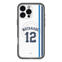 スリムプロテクションプレミアムケース with MagSafe［ 埼玉西武ライオンズ- #12 WATANABE - ホーム ］