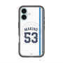 スリムプロテクションプレミアムケース with MagSafe［ 埼玉西武ライオンズ- #53 MAKINO - ホーム ］