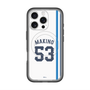 スリムプロテクションプレミアムケース with MagSafe［ 埼玉西武ライオンズ- #53 MAKINO - ホーム ］