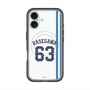 スリムプロテクションプレミアムケース with MagSafe［ 埼玉西武ライオンズ- #63 HASEGAWA - ホーム ］