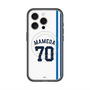 スリムプロテクションプレミアムケース with MagSafe［ 埼玉西武ライオンズ- #70 MAMEDA - ホーム ］