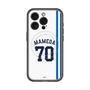スリムプロテクションプレミアムケース with MagSafe［ 埼玉西武ライオンズ- #70 MAMEDA - ホーム ］