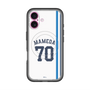 スリムプロテクションプレミアムケース with MagSafe［ 埼玉西武ライオンズ- #70 MAMEDA - ホーム ］