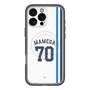 スリムプロテクションプレミアムケース with MagSafe［ 埼玉西武ライオンズ- #70 MAMEDA - ホーム ］