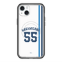 スリムプロテクションプレミアムケース with MagSafe［ 埼玉西武ライオンズ- #55 NAKAMI - ホーム ］