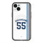 スリムプロテクションプレミアムケース with MagSafe［ 埼玉西武ライオンズ- #55 NAKAMI - ホーム ］
