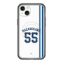 スリムプロテクションプレミアムケース with MagSafe［ 埼玉西武ライオンズ- #55 NAKAMI - ホーム ］
