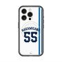スリムプロテクションプレミアムケース with MagSafe［ 埼玉西武ライオンズ- #55 NAKAMI - ホーム ］