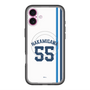 スリムプロテクションプレミアムケース with MagSafe［ 埼玉西武ライオンズ- #55 NAKAMI - ホーム ］