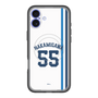 スリムプロテクションプレミアムケース with MagSafe［ 埼玉西武ライオンズ- #55 NAKAMI - ホーム ］