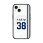 スリムプロテクションプレミアムケース with MagSafe［ 埼玉西武ライオンズ- #38 T.SATO - ホーム ］