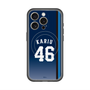 スリムプロテクションプレミアムケース with MagSafe［ 埼玉西武ライオンズ- #46 KARIU - ビジター ］