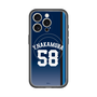 スリムプロテクションプレミアムケース with MagSafe［ 埼玉西武ライオンズ- #58 NAKAMURA - ビジター ］