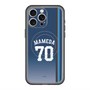 スリムプロテクションプレミアムケース with MagSafe［ 埼玉西武ライオンズ- #70 MAMEDA - ビジター ］