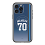 スリムプロテクションプレミアムケース with MagSafe［ 埼玉西武ライオンズ- #70 MAMEDA - ビジター ］