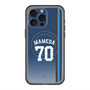 スリムプロテクションプレミアムケース with MagSafe［ 埼玉西武ライオンズ- #70 MAMEDA - ビジター ］