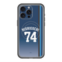 スリムプロテクションプレミアムケース with MagSafe［ 埼玉西武ライオンズ- #74 NISHIGUCHI - ビジター ］