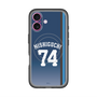 スリムプロテクションプレミアムケース with MagSafe［ 埼玉西武ライオンズ- #74 NISHIGUCHI - ビジター ］