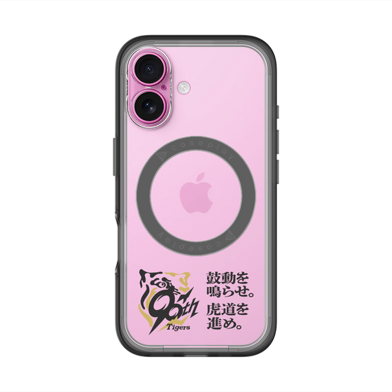スリムプロテクションプレミアムケース with MagSafe［ 阪神タイガース - 90周年ロゴ - キャッチコピー ］