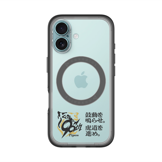スリムプロテクションプレミアムケース with MagSafe［ 阪神タイガース - 90周年ロゴ - キャッチコピー ］