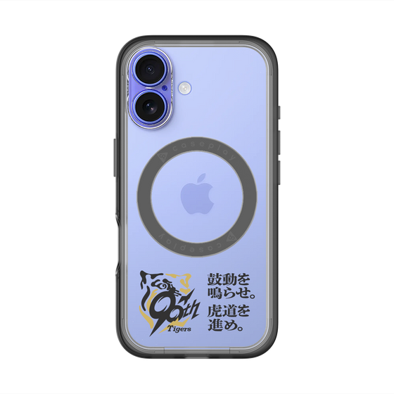 スリムプロテクションプレミアムケース with MagSafe［ 阪神タイガース - 90周年ロゴ - キャッチコピー ］